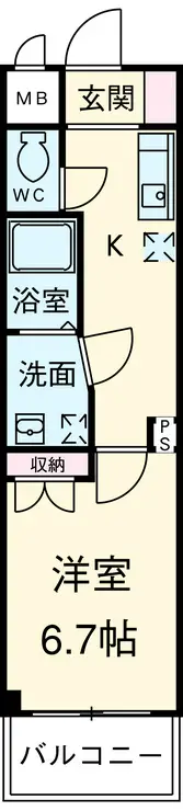 トレランス 3階階 間取り