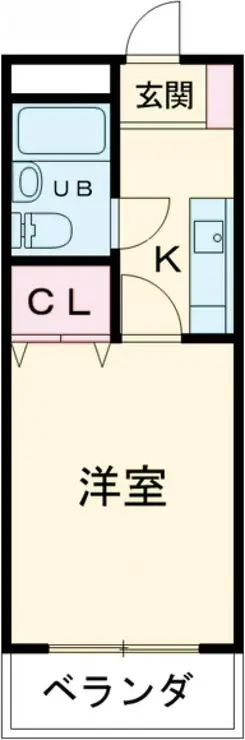 ロイヤルハイツ堀之内 1階階 間取り