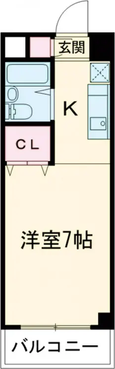 パープルハイム 2階階 間取り