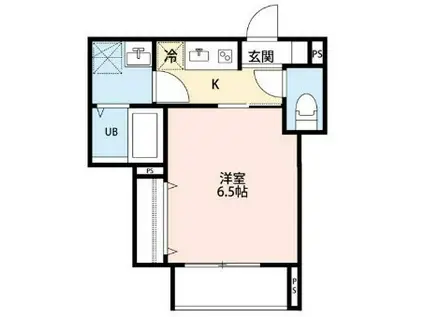 ROBOT HOME 南橋本(1K/3階)の間取り写真