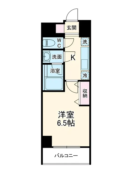 パロス・コート 1階階 間取り