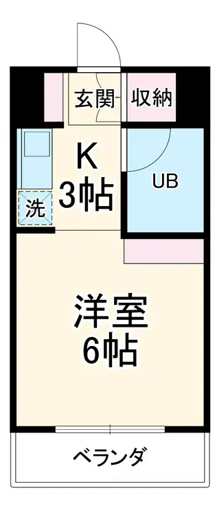 横浜南プラザ 5階階 間取り