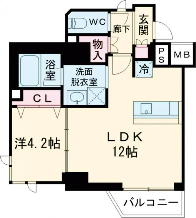 ハーモニーレジデンス東京羽田スカイブリッジ 3階階 間取り