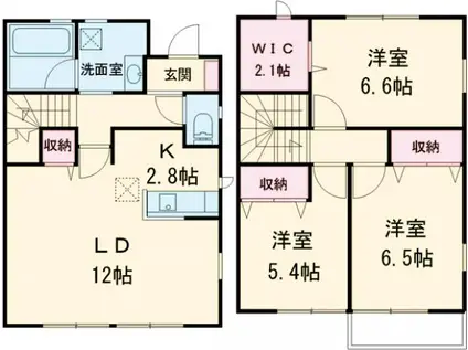 Ｙヨウトウ７パナメゾン(3SLDK)の間取り写真