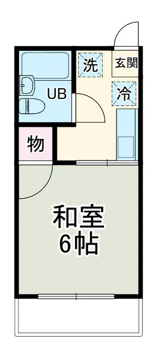 ティーズハイツ実籾 1階階 間取り