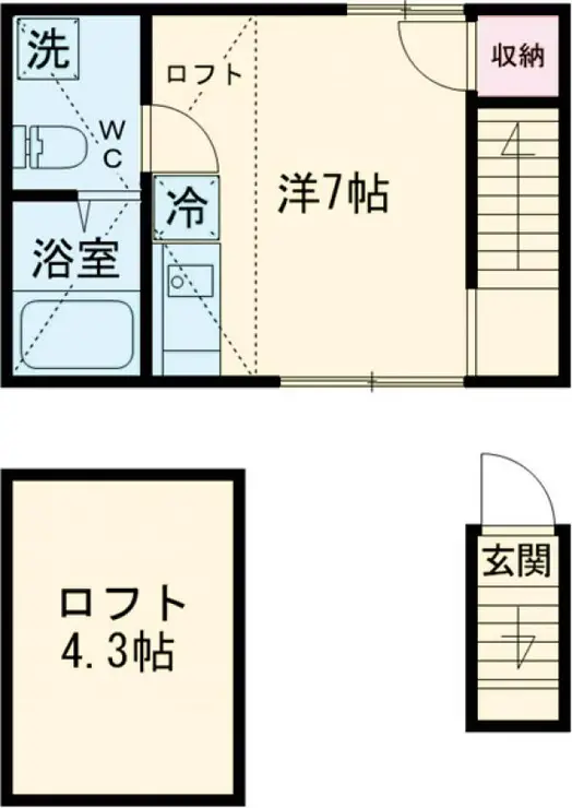 LoFteR 2階階 間取り