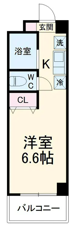 クラシコ鷺沼 2階階 間取り
