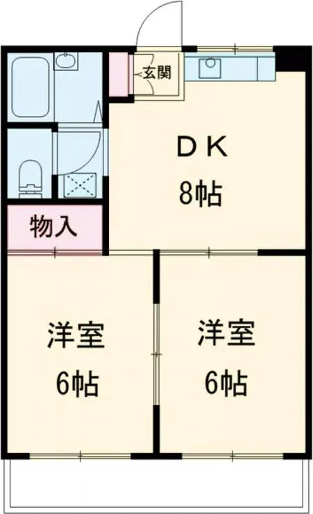ニューレジデンス 2階階 間取り