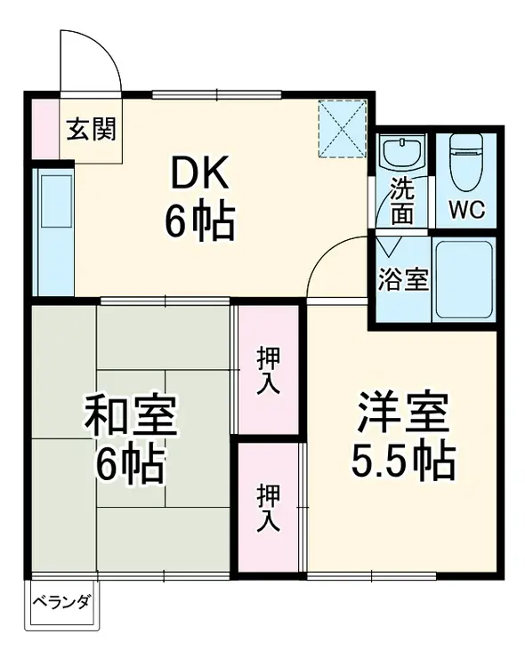 メゾン福嶋 3階階 間取り