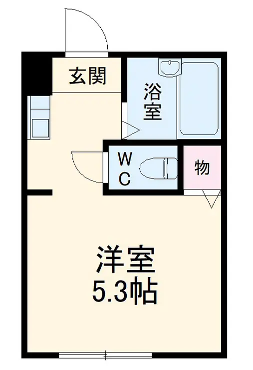 ロッシェル相模原一号棟 2階階 間取り