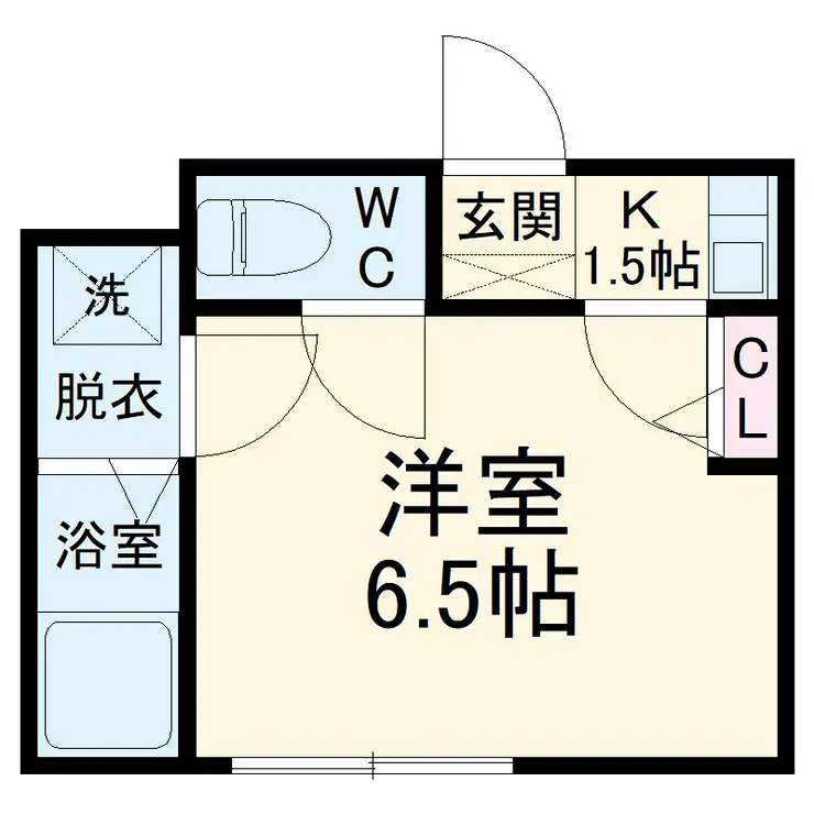 ヴランドール西船 2階階 間取り