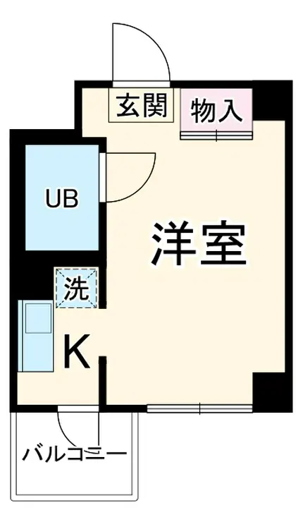 ブライトウエスト江田 3階階 間取り