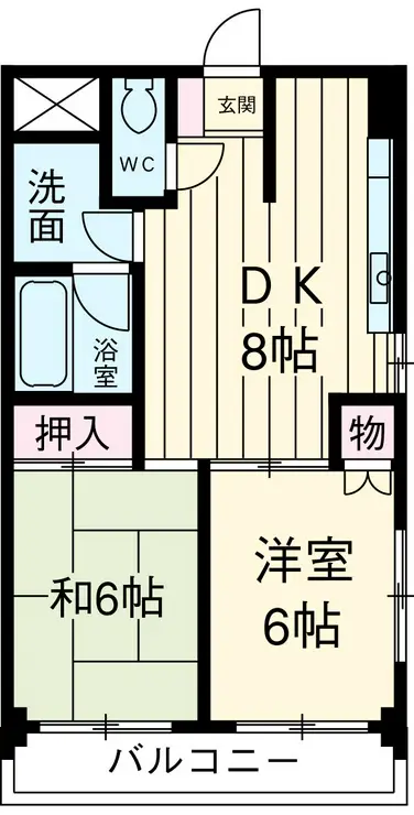 グランセピア日暮里 7階階 間取り