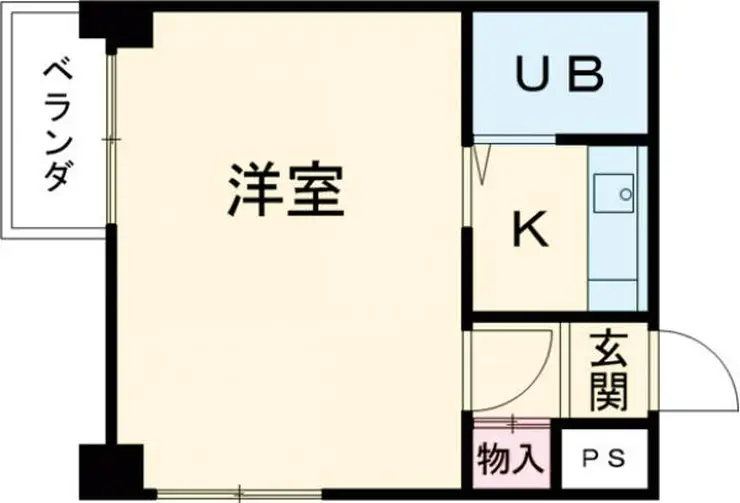 大給坂マンション 2階階 間取り