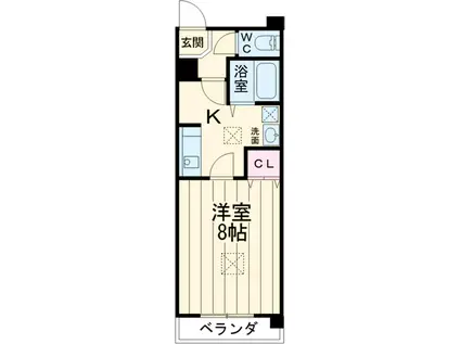 東武鉄道野田線 岩槻駅 バス乗車時間：13分 浮谷バス停で下車 徒歩2分 3階建 築24年(1K/2階)の間取り写真