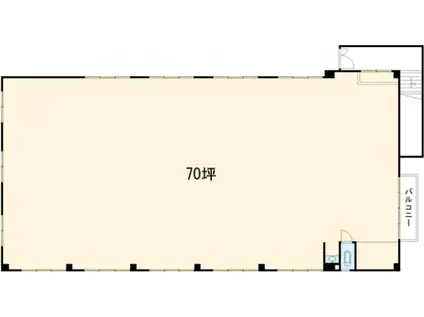 京成電鉄本線 堀切菖蒲園駅 徒歩13分 3階建 築46年(ワンルーム)の間取り写真