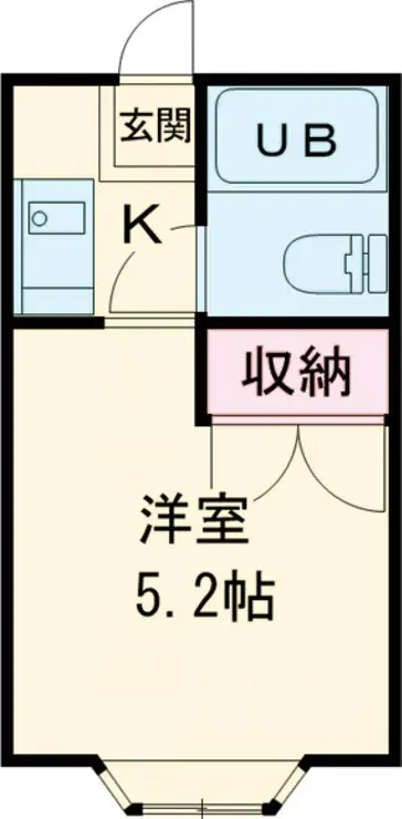 沢井コーポ 2階階 間取り
