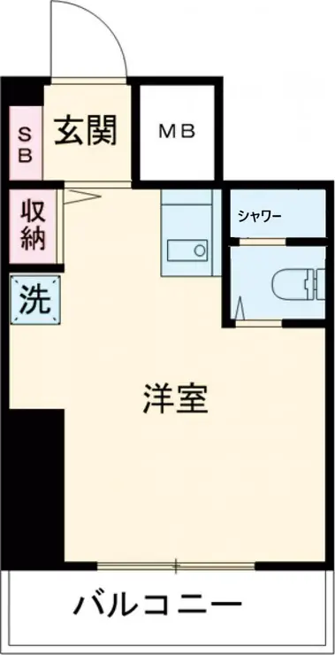 パレ・ドール山王北 3階階 間取り