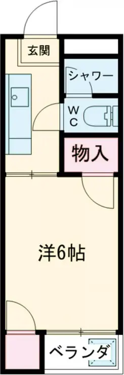 パレットビル 3階階 間取り