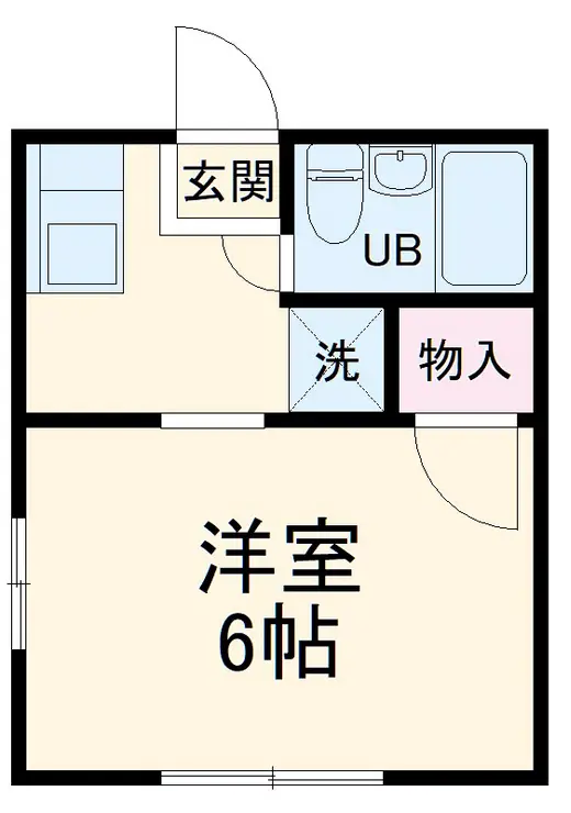 シティハイム大島 2階階 間取り