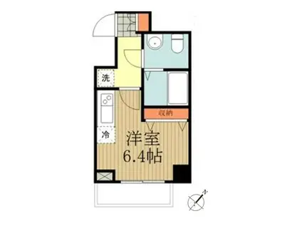 NSTAGE豊田(1K/9階)の間取り写真