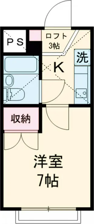 アイビーハウス 2階階 間取り