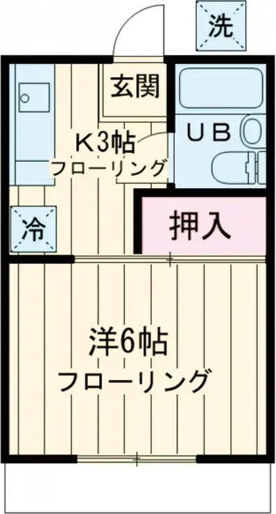 メゾンリビエラ 2階階 間取り