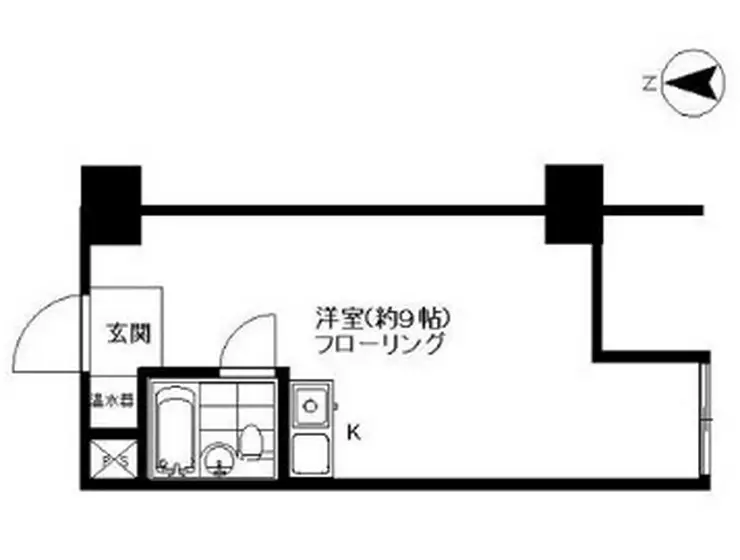 エレガンス東高円寺 1階階 間取り