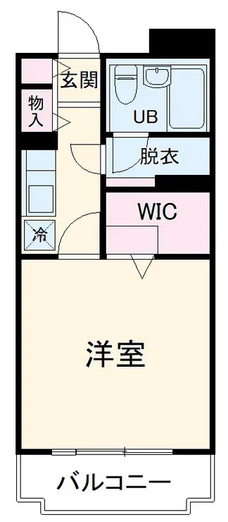 エスポワール橋本 2階階 間取り