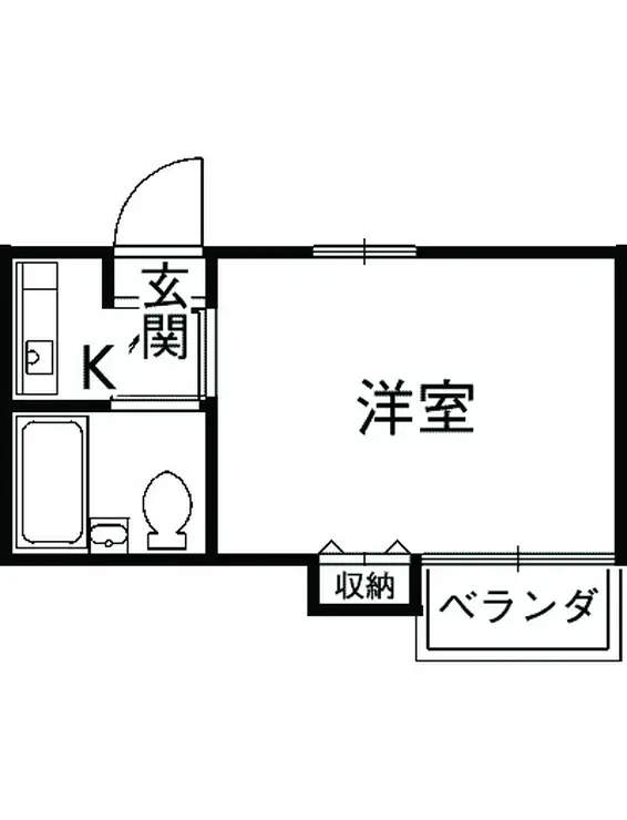 コーポラスサイトウ 2階階 間取り