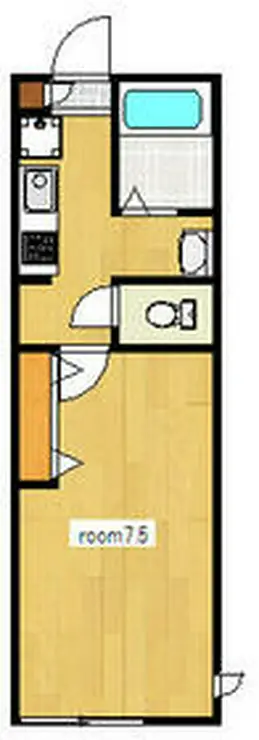 ブリス ド・メール 2階階 間取り