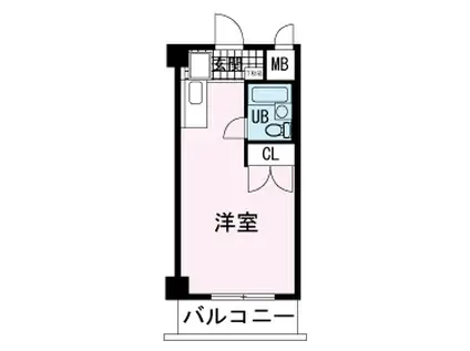 第2のぼりマンション(ワンルーム/3階)の間取り写真