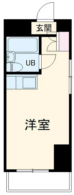 ポートハイム宮元町第一 2階階 間取り