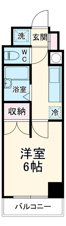 TCRE光が丘 1階階 間取り