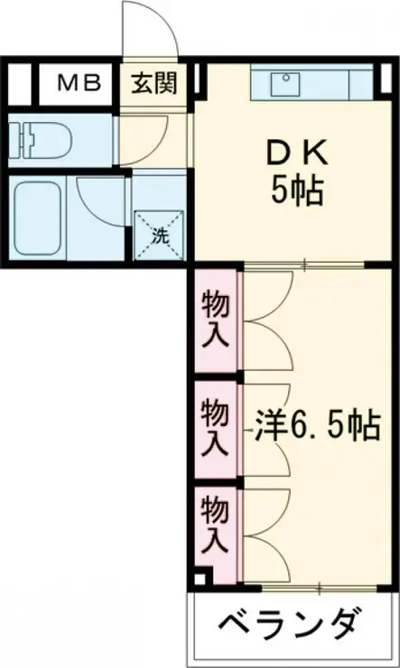 シャトーイシクラ 4階階 間取り