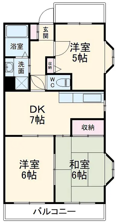 ブリュッヘンパーク 2階階 間取り
