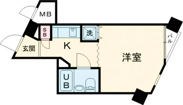 日神パレス北池袋 4階階 間取り