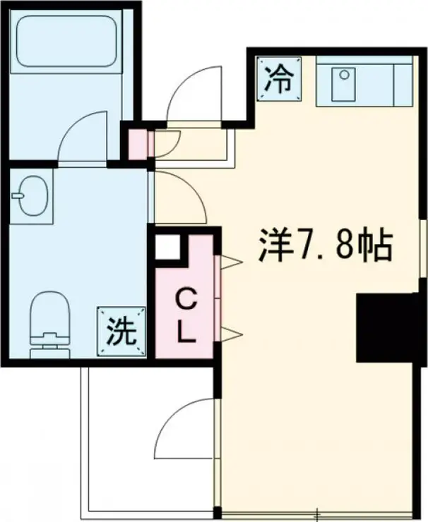 グランヴァンジーベック板橋 9階階 間取り
