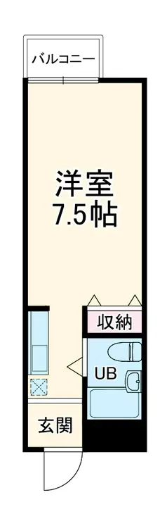 グリーンハイム天山 2階階 間取り