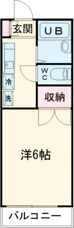 グランジュールB棟 1階階 間取り