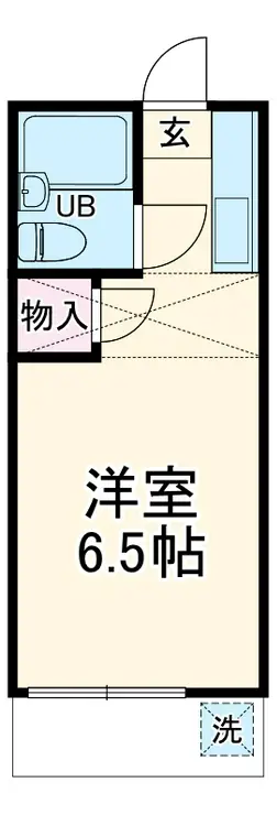 アゼリア宮崎台 2階階 間取り