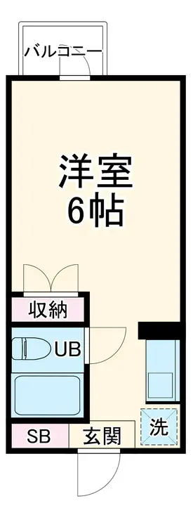 ボヌール冨士 3階階 間取り