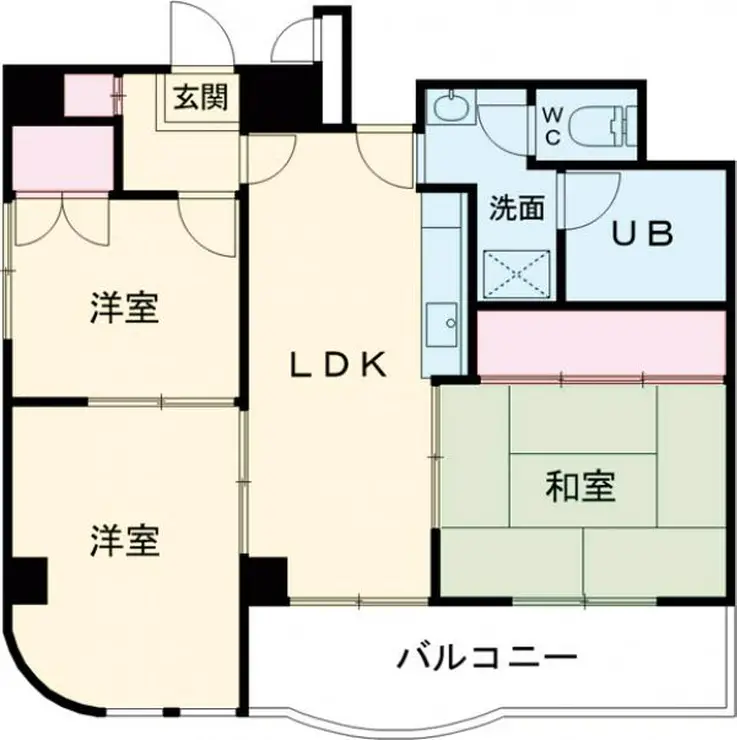 第3小池ビル 7階階 間取り