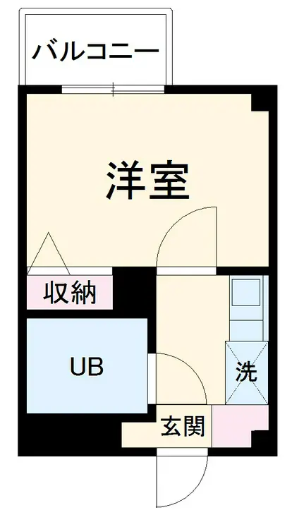 サニーサイド武蔵浦和 1階階 間取り