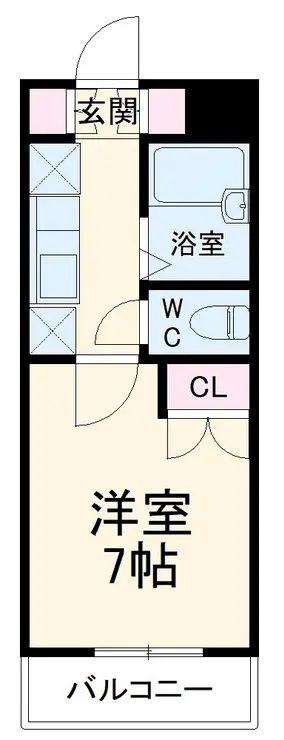 レジディア浦安 6階階 間取り