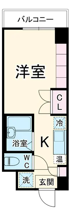 ドミトリー白根 1階階 間取り