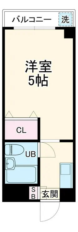 メゾンドール南行徳 3階階 間取り