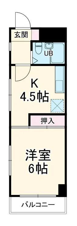 アルシュセマ 5階階 間取り