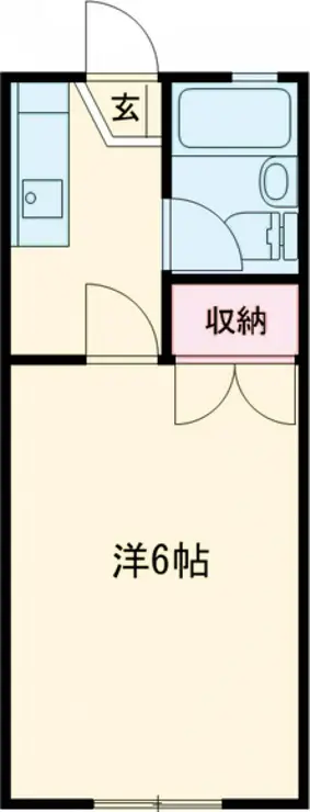 コスモスハイツ東葛西 3階階 間取り