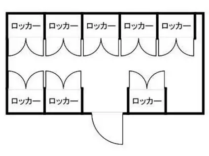 カオス目黒(ワンルーム/5階)の間取り写真